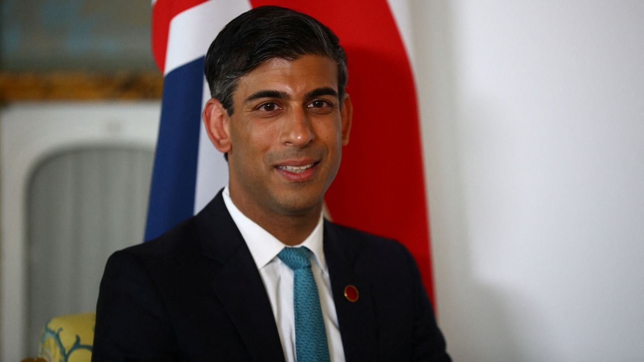 Britain's Chancellor of the Exchequer Rishi Sunak. Credit: AFP File Photo