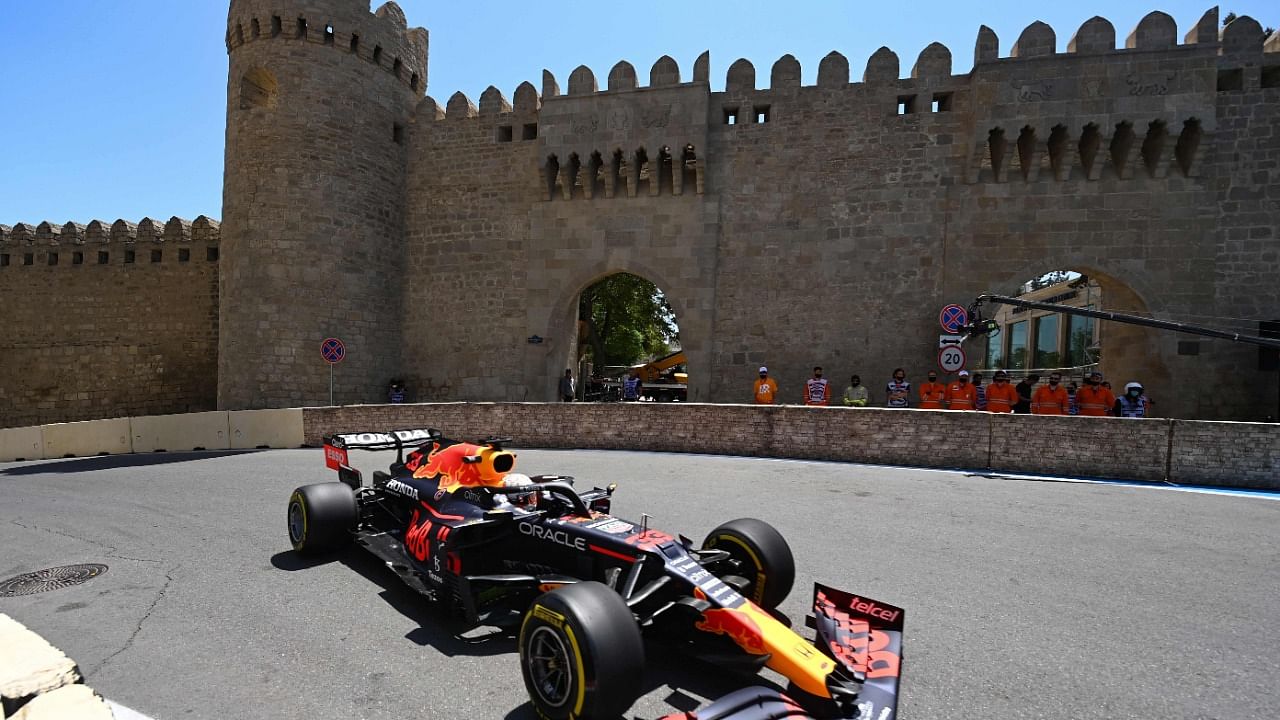 The 23-year-old Dutch driver, leading the standings for the first time in his career after winning in Monaco last month. Credit: AFP Photo