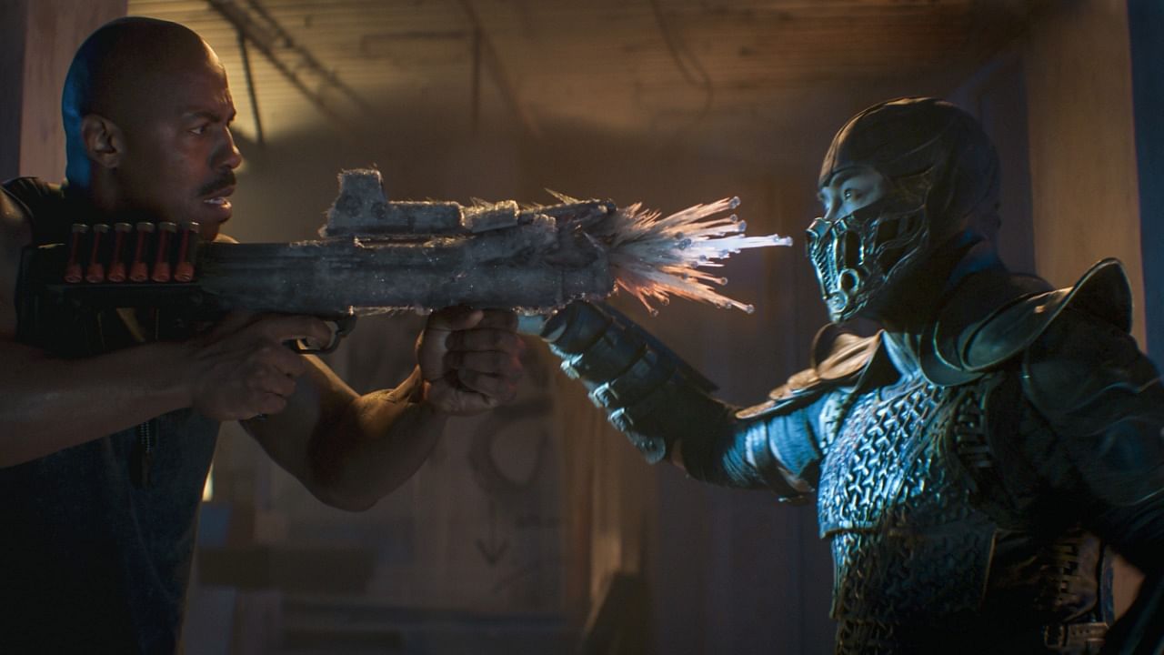 Sub-Zero (right) has undergone one of the most drastic character changes in the movie. Credit: Warner Bros. Pictures