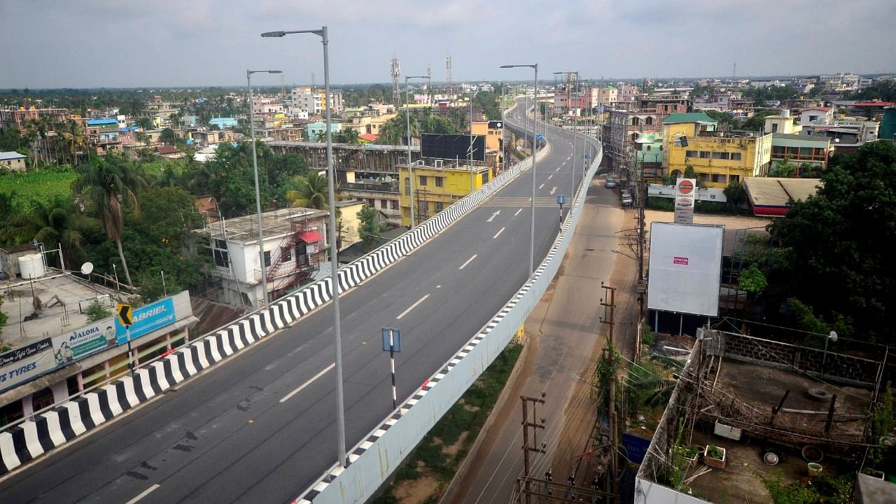 The state government had first imposed the restrictions in the Agartala Municipal Corporation area on May 16 and 10 days later, extended corona curfew to all the 29 urban local bodies. Credit: PTI File Photo