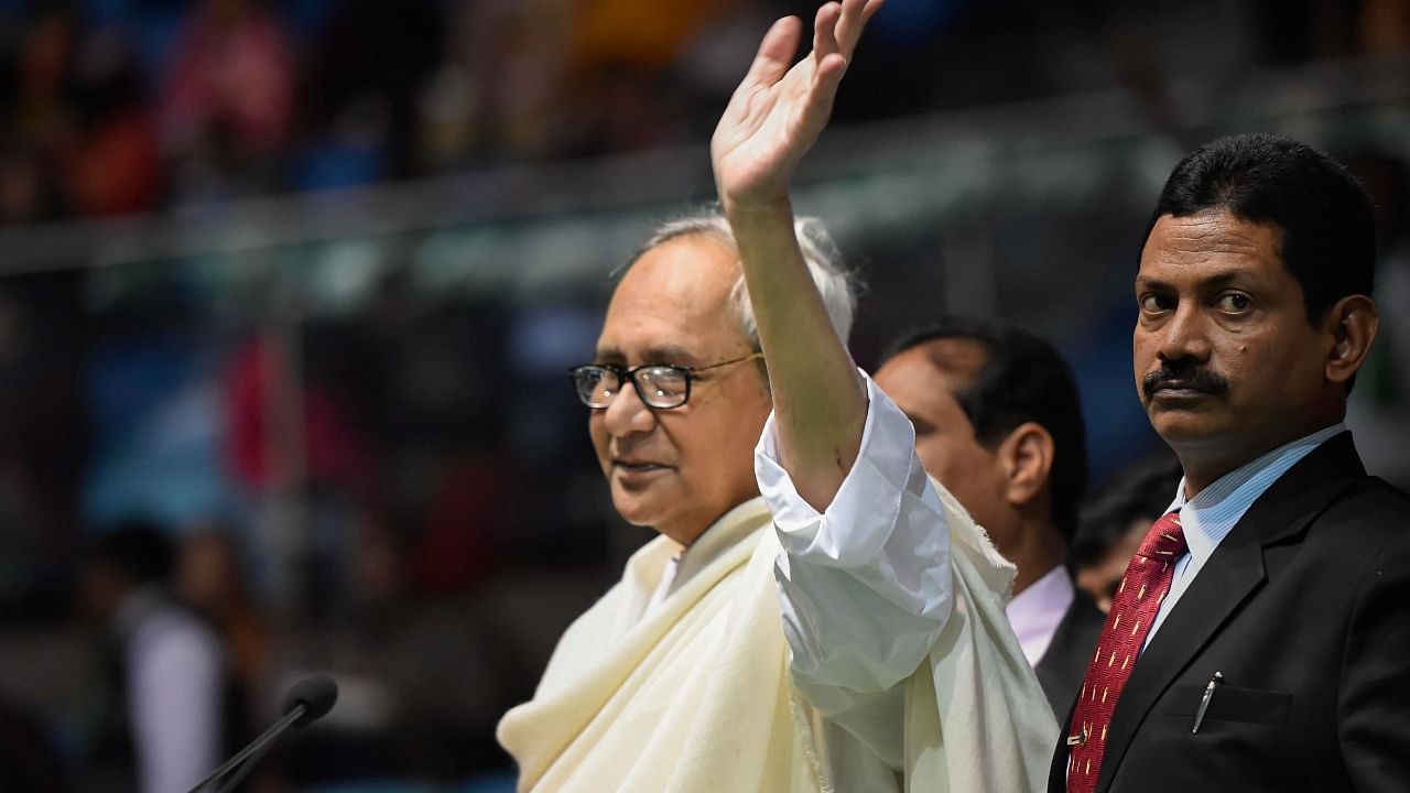 Chief Minister Naveen Patnaik had laid the foundation stone of the stadium. Credit: PTI File Photo