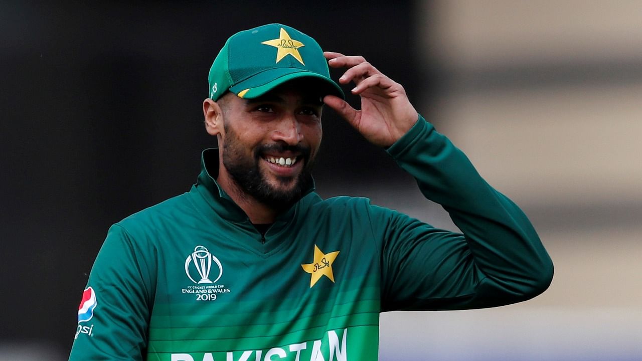 Left-arm pacer Mohammad Amir. Credit: Reuters File Photo