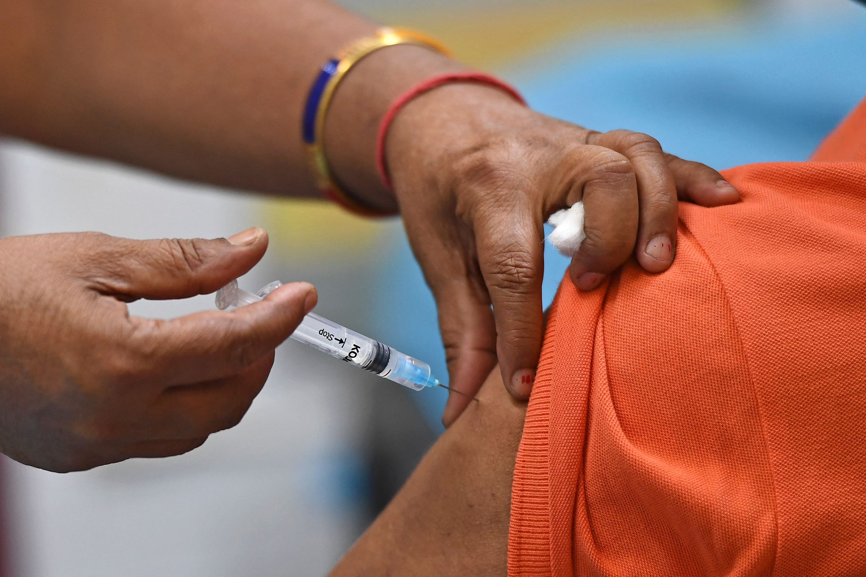 The city government has temporarily shut inoculation centres for the 18-44 age group due to non-availability of vaccine. Credit: AFP Photo