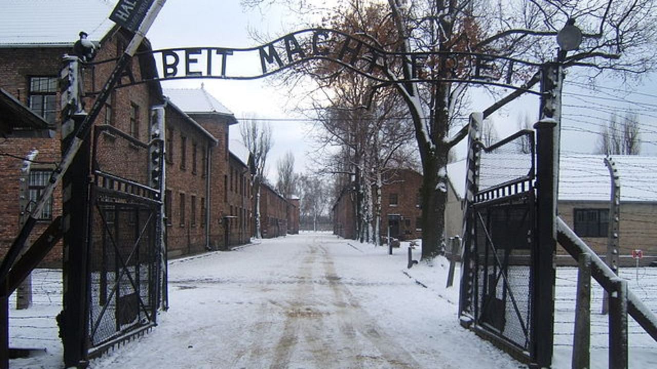 On January 27, 1945, he used his T-34 Soviet tank to mow down the electric fence of Auschwitz in Nazi-occupied Poland, helping to set prisoners in the death camp free. Credit:Wikimedia Commons