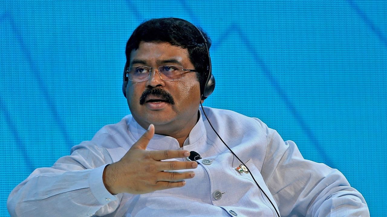 Union Petroleum and Natural Gas Minister Dharmendra Pradhan. Credit: AFP Photo