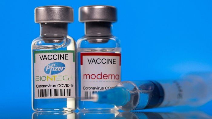 To cut short the effort of seeking vaccines from Pfizer and Moderna while fulfilling their demands, the government has relaxed some norms. Credit: Reuters