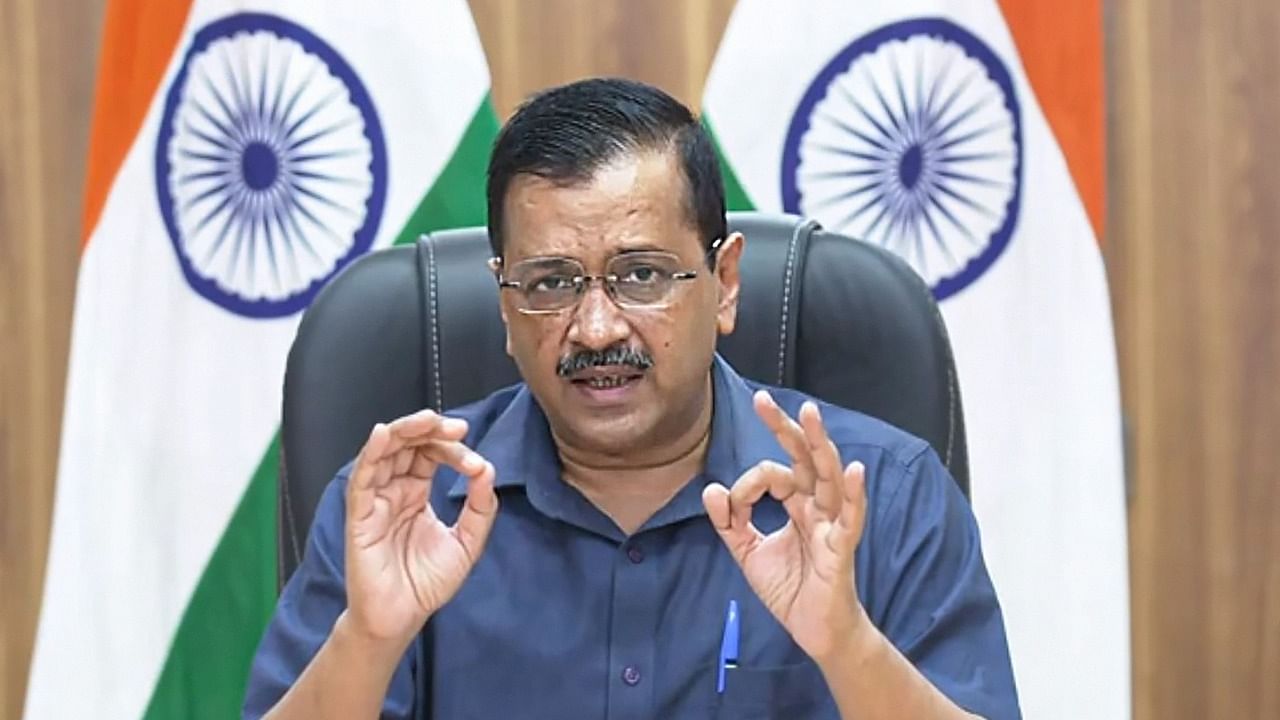 Kejriwal, in a tweet, appealed to people to follow Covid norms. Credit: PTI Photo