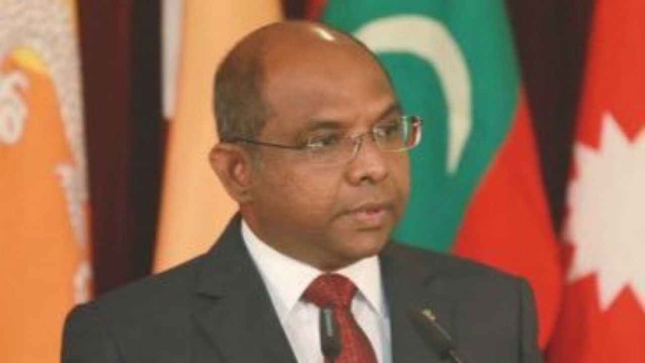 Maldives Foreign Minister Abdulla Shahid. Credit: Twitter/@abdulla_shahid