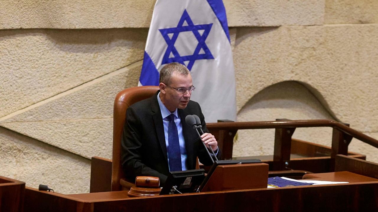 Knesset Speaker Yariv Levin. Credit: AFP Photo