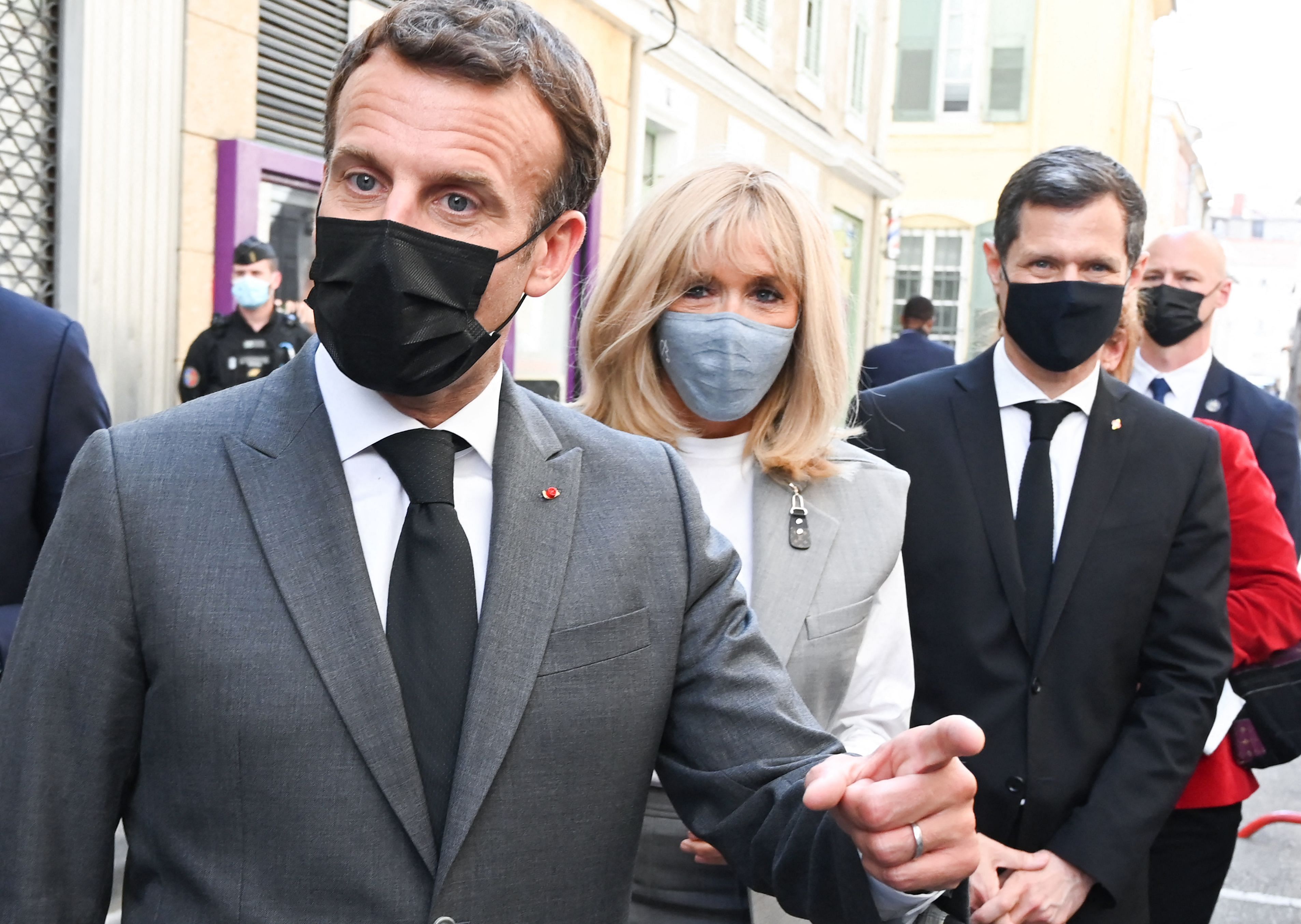 French President Emmanuel Macron. Credit: AFP Photo