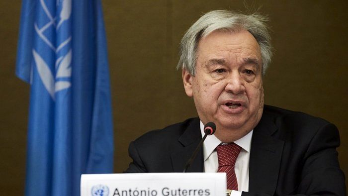 UN Secretary-General Antonio Guterres. Credit: Reuters Photo