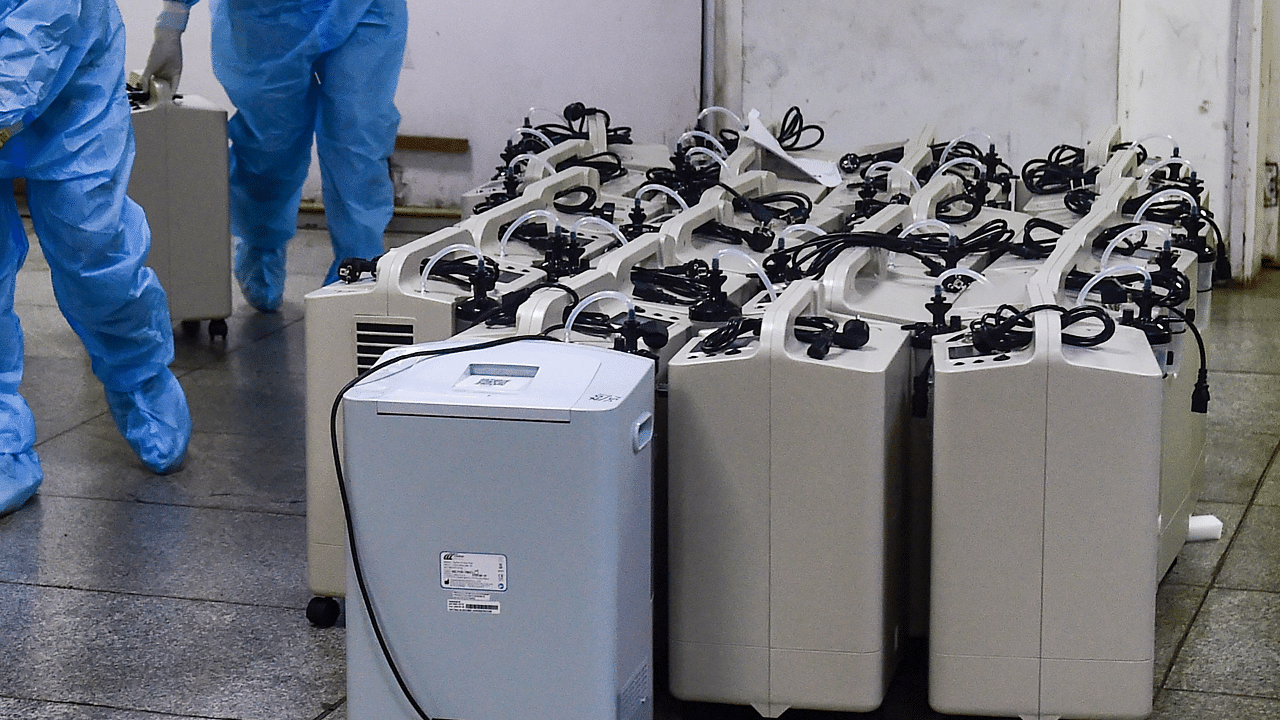 Public health experts have not been happy with the way trade rationalisation has been done for oxygen concentrators. Credit: PTI Photo