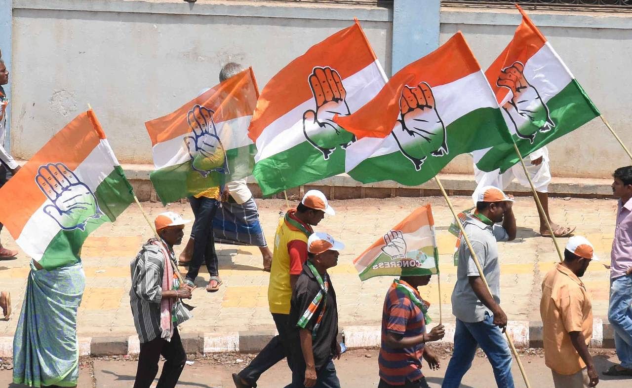 The Congress is confident of winning Goa and Manipur, two states where it had emerged as the single-largest party in 2017 as well. Credit: PTI Photo