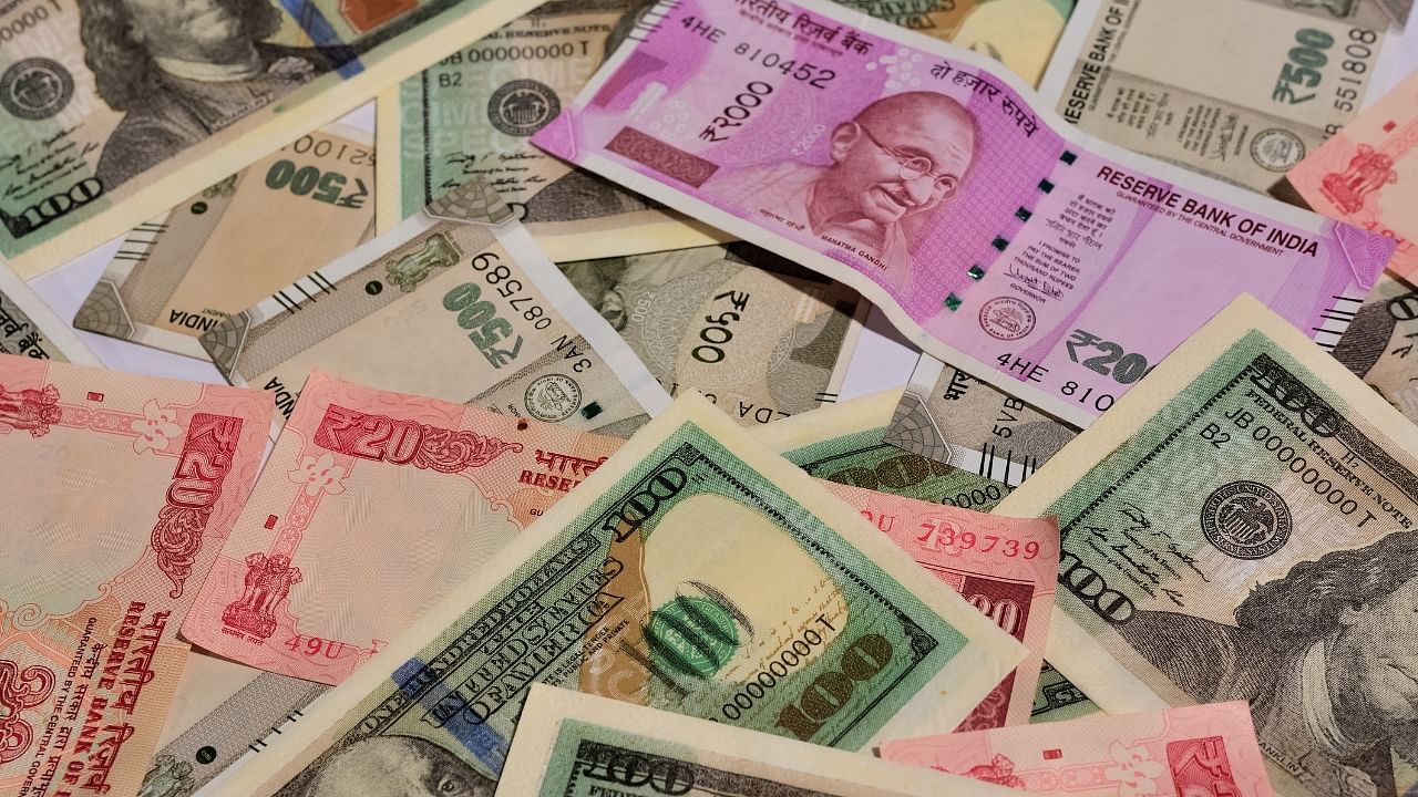 The domestic currency has lost 17 paise in the two trading sessions to Wednesday. Credit: Getty Images
