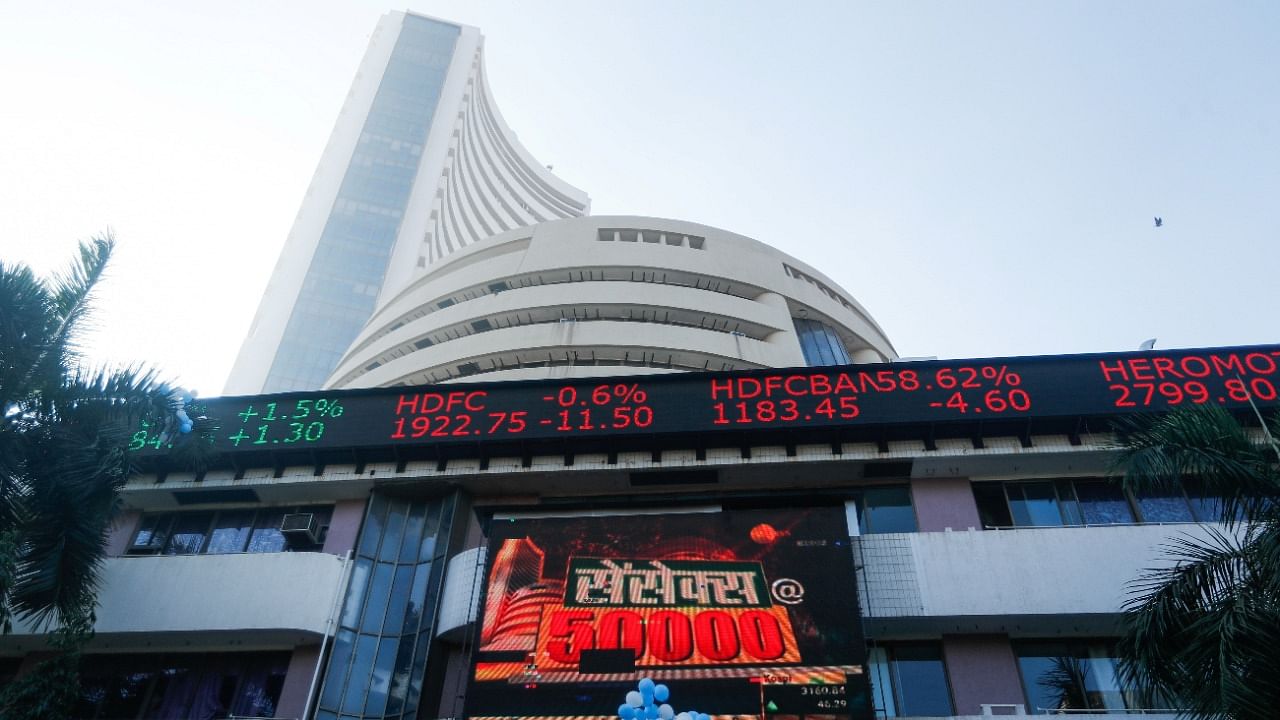 Of the 30 shares in the Sensex pack, 23 ended with gains. Credit: Reuters File Photo