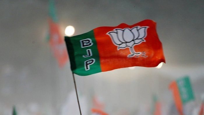 BJP flag. Credit: Reuters File Photo