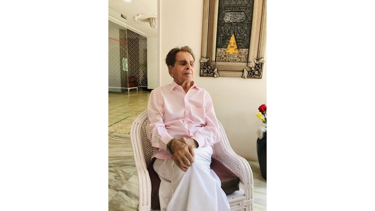 Veteran Bollywood actor Dilip Kumar. Credit: Twitter/@TheDilipKumar