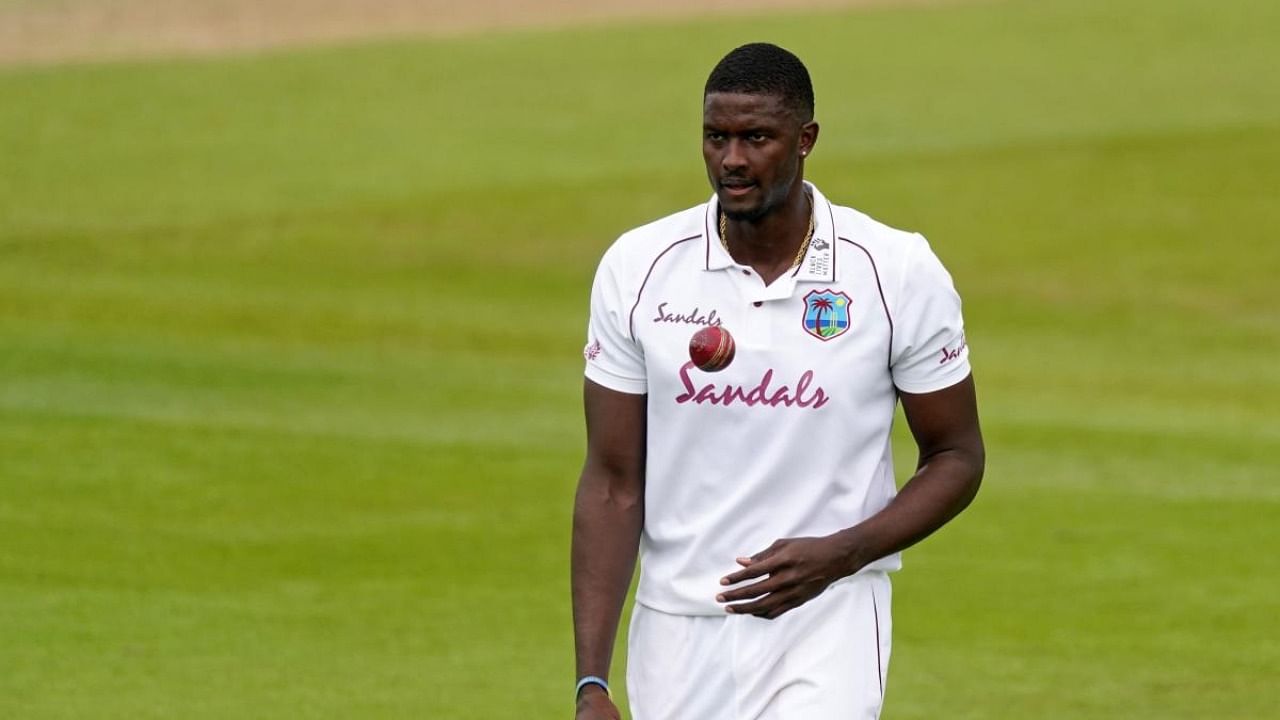 West Indies all-rounder Jason Holder. Credit: AFP Photo