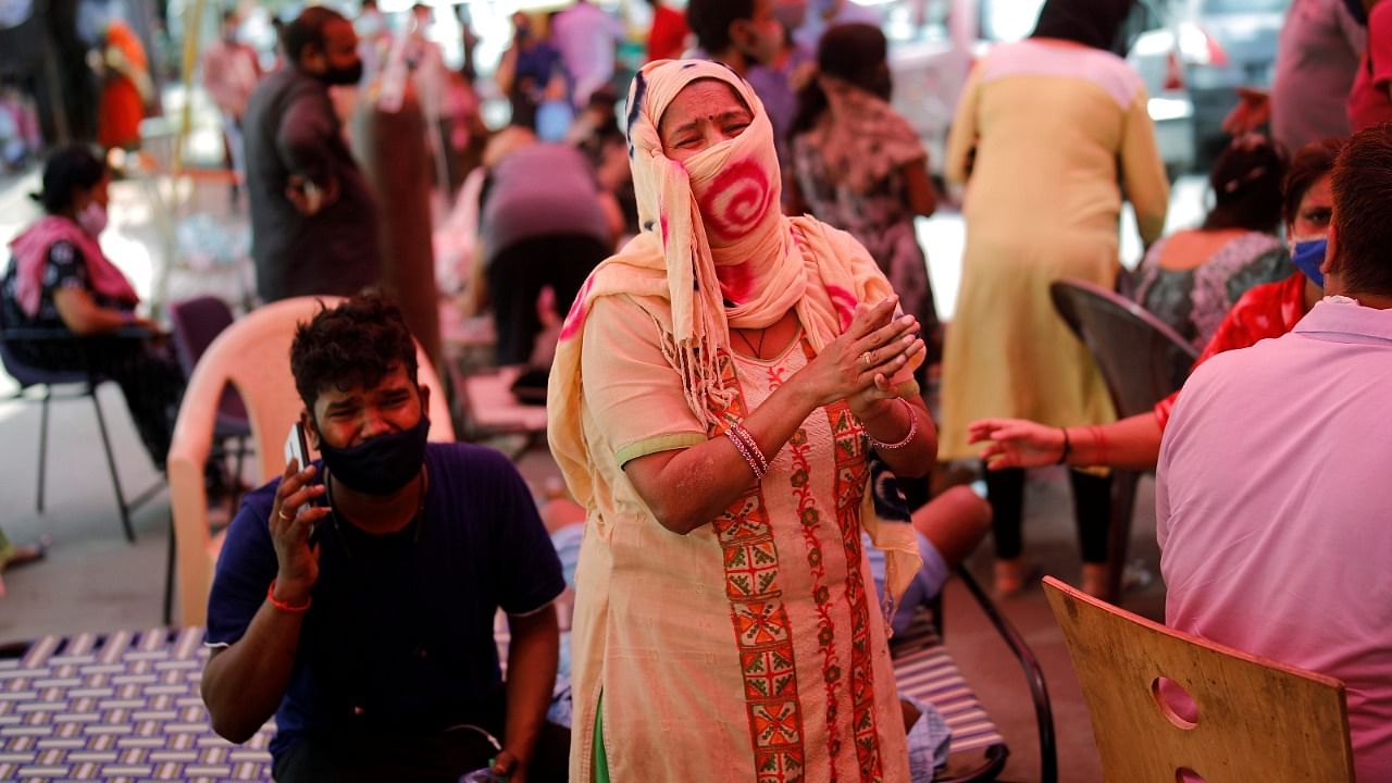 In the midst of all this has emerged a new power hub— the 'Dons' at the vaccination centres. Credit: Reuters Photo