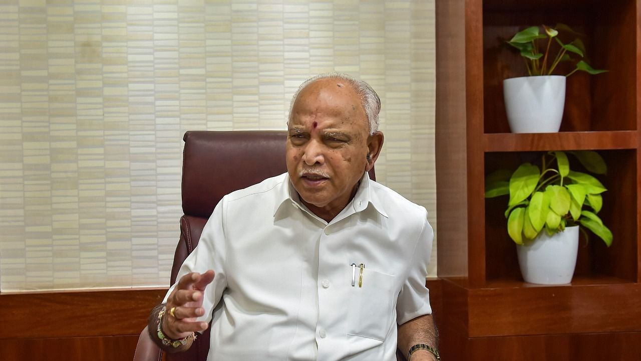 Karnataka Chief Minister B S Yediyurappa. Credit: PTI Photo