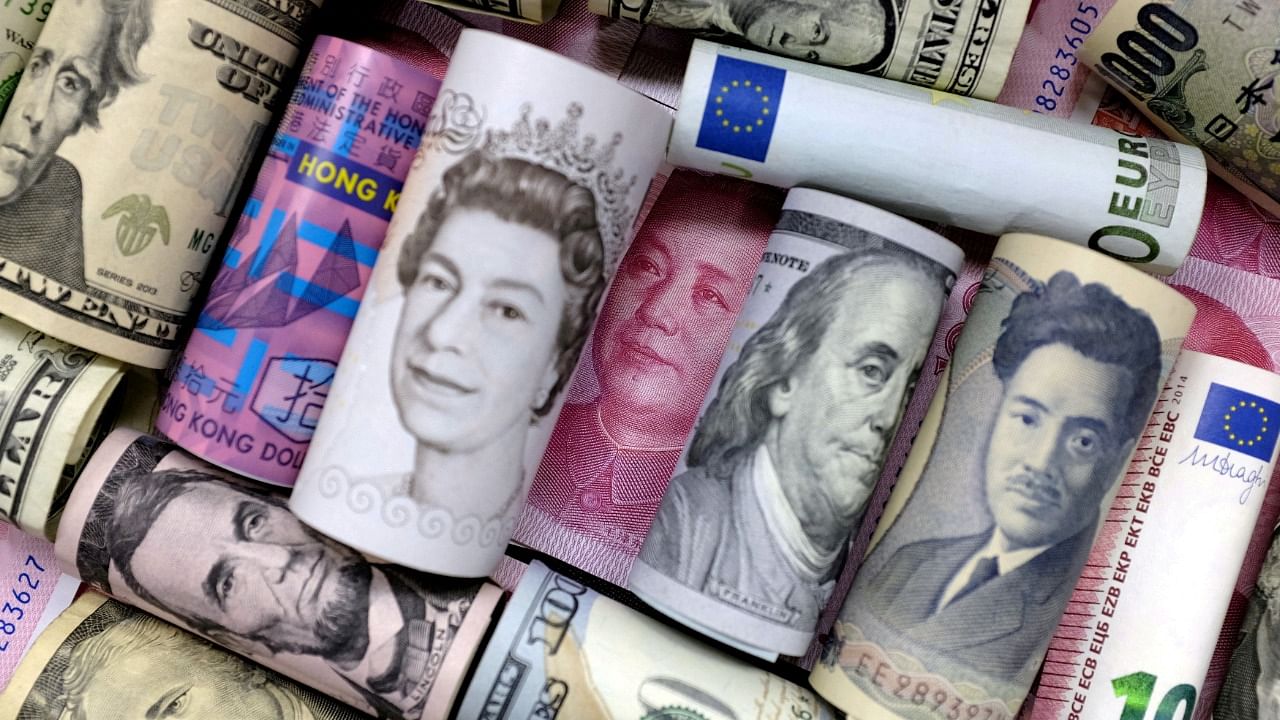 Expressed in dollar terms, the foreign currency assets include the effect of appreciation or depreciation of non-US units like the euro, pound and yen held in the foreign exchange reserves. Credit: Reuters File Photo