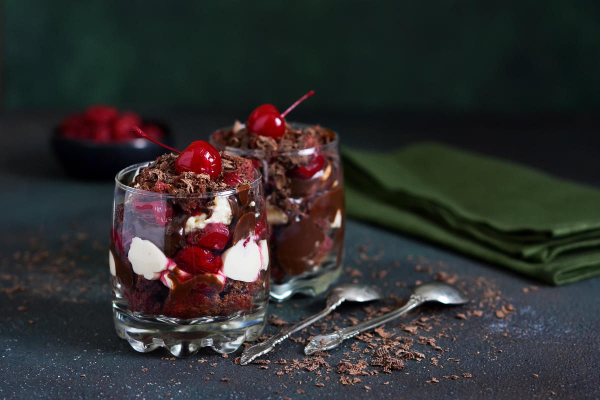 Black forest trifle
