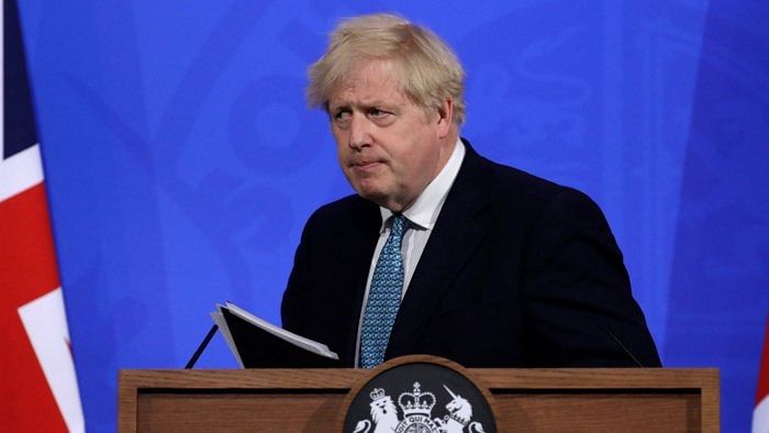 British Prime Minister Boris Johnson. Credit: AFP File Photo