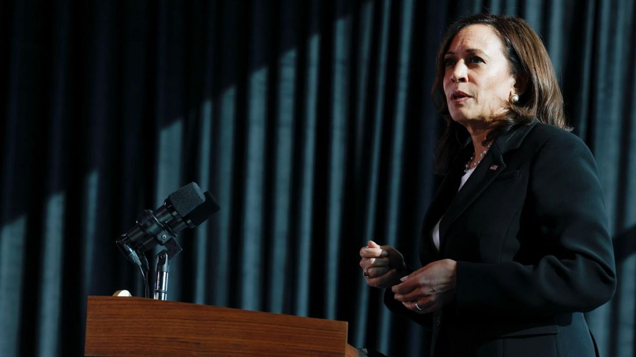 US Vice President Kamala Harris. Credit: Reuters Photo