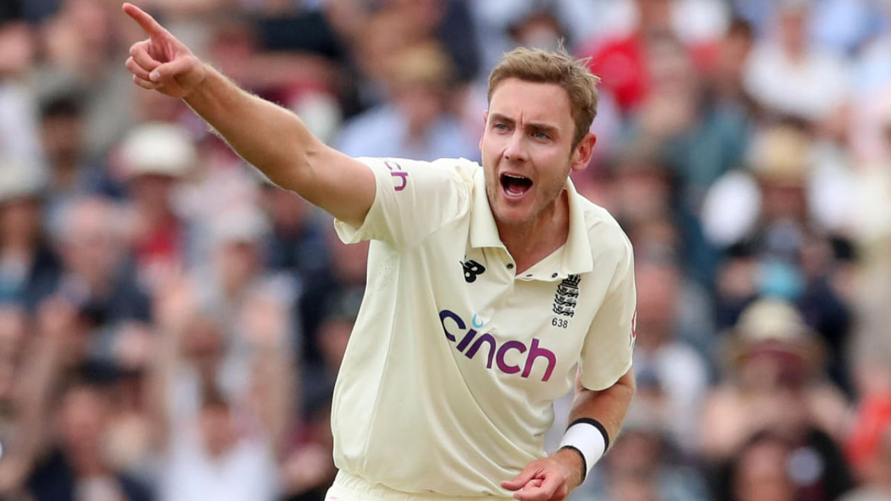 England's Stuart Broad. Credit: Reuters Photo