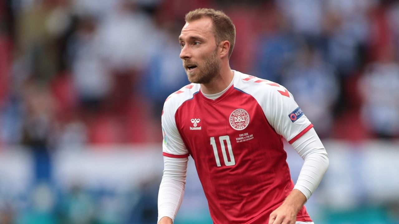 Danish international Christian Eriksen. Credit: Reuters Photo