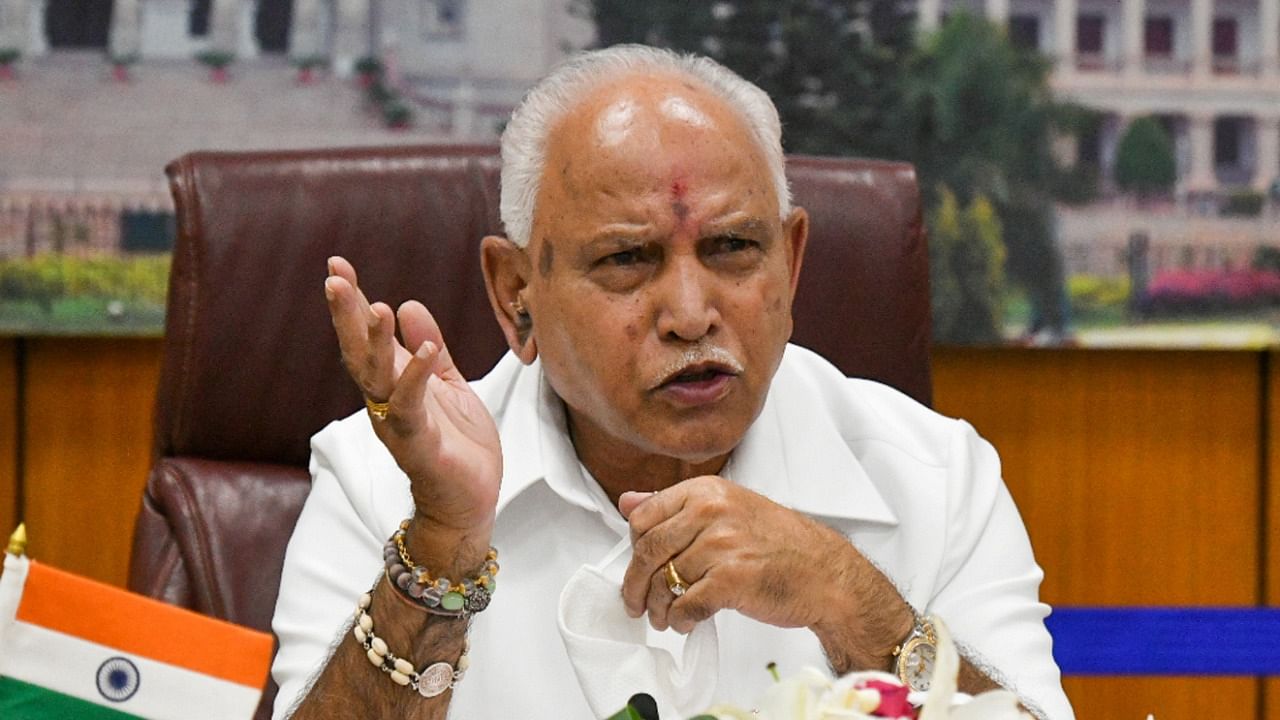 Karnataka CM B S Yediyurappa. Credit: CMO Karnataka Photo