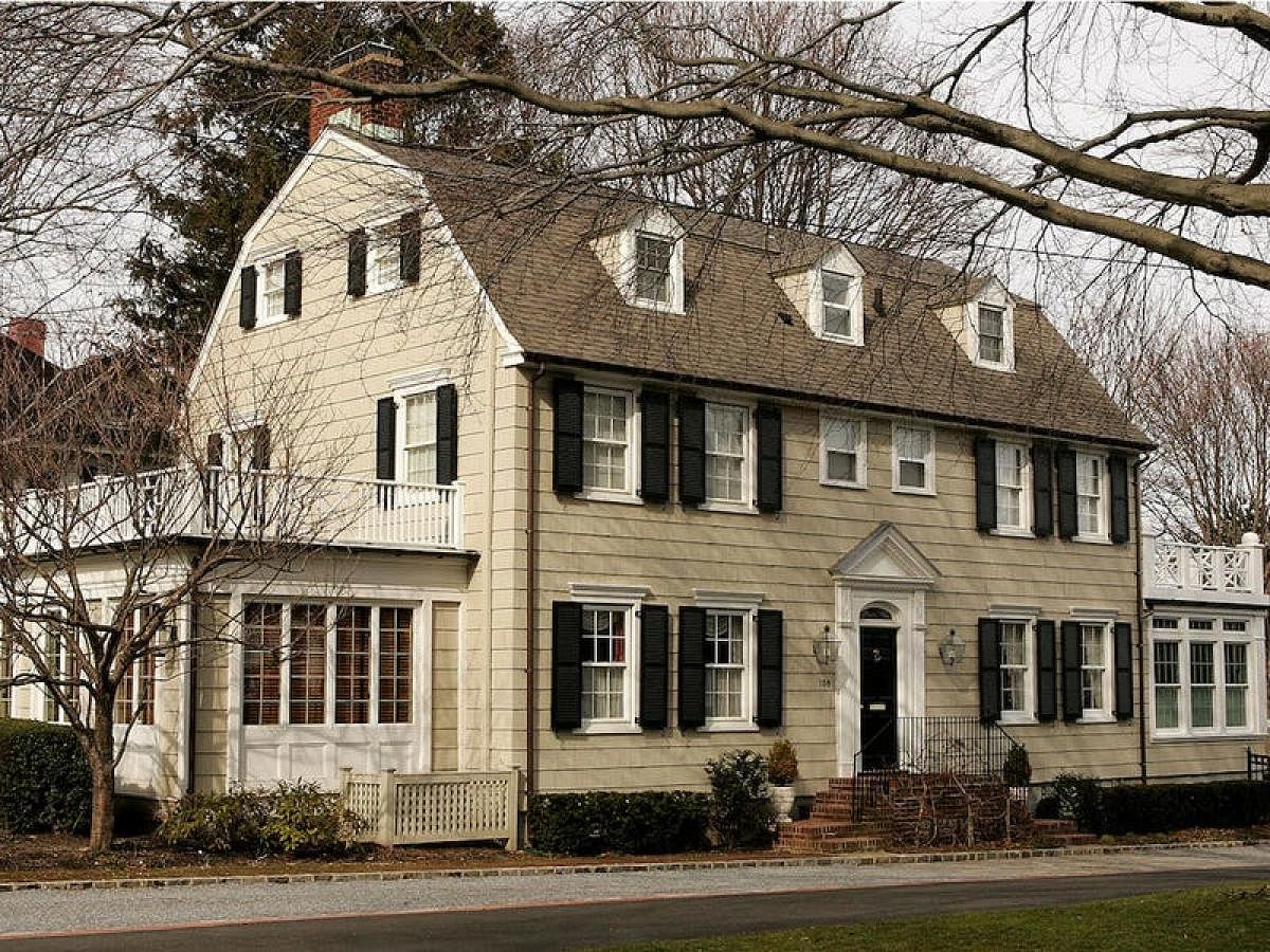 The real-life Amityville home on Long Island in New York State.