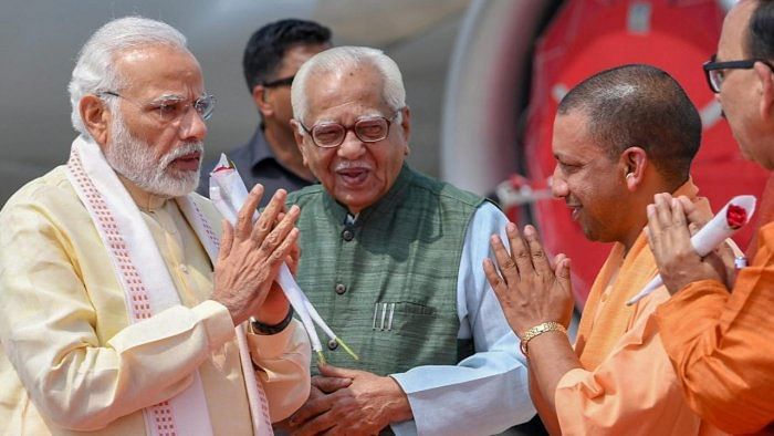 Modi’s praise of the Uttar Pradesh government came days after a meeting with Adityanath. Credit: PTI Photo