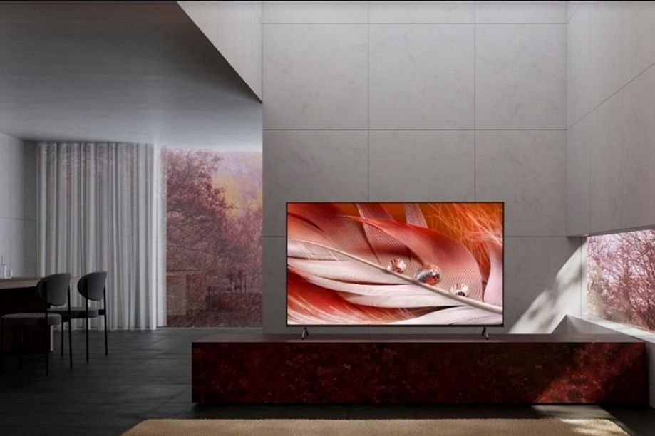 The new BRAVIA X90J series 4K Smart TV. Credit: Sony