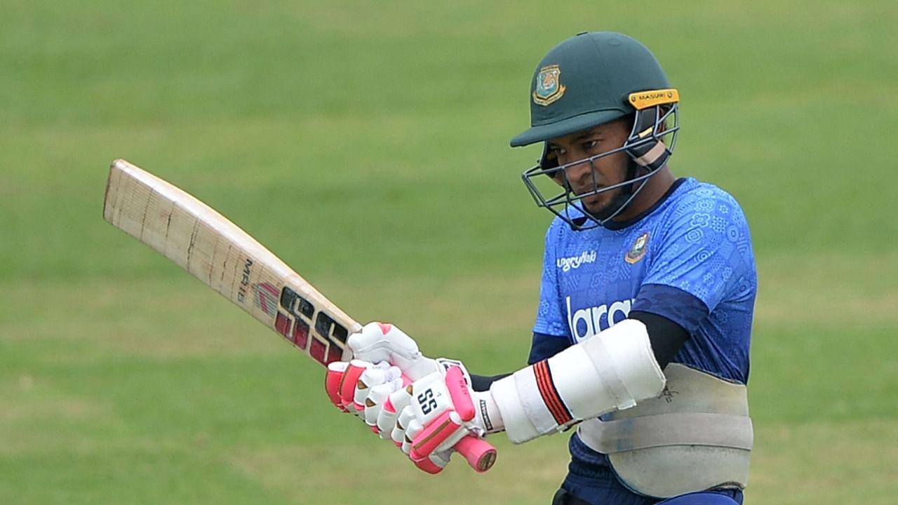 Mushfiqur played one Test and three ODIs against Sri Lanka in the month of May. Credit: AFP Photo