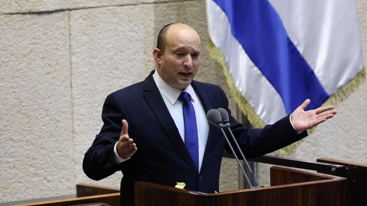 Israel PM Naftali Bennett. Credit: AFP Photo