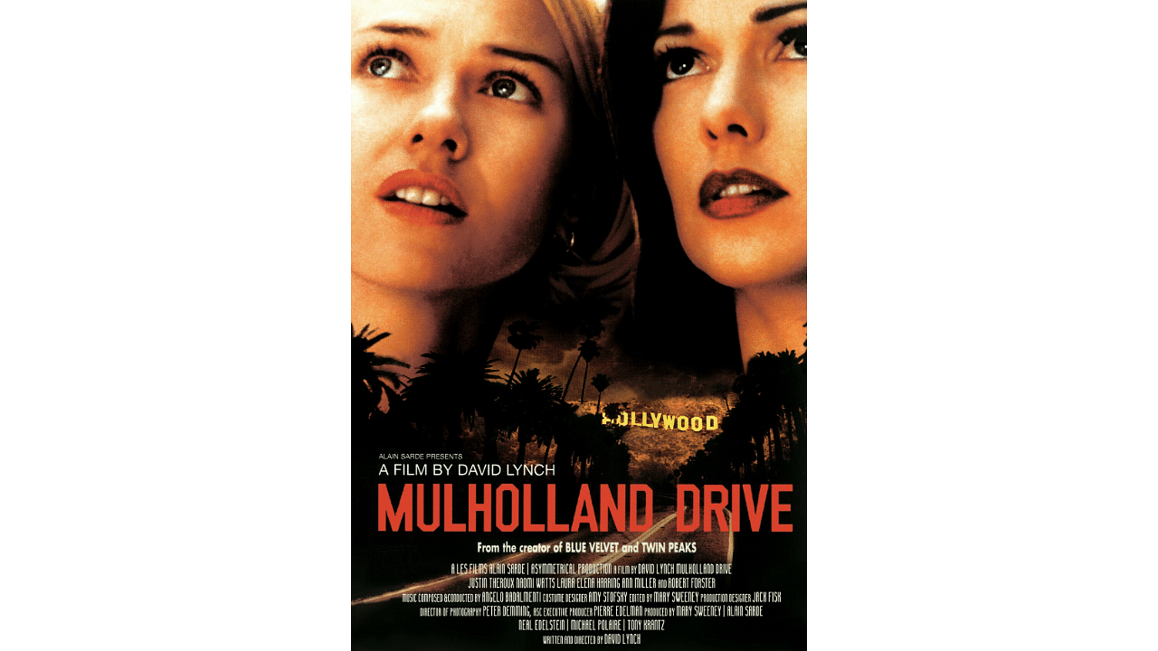 The poster of 'Mulholland Drive'. Credit: IMDb
