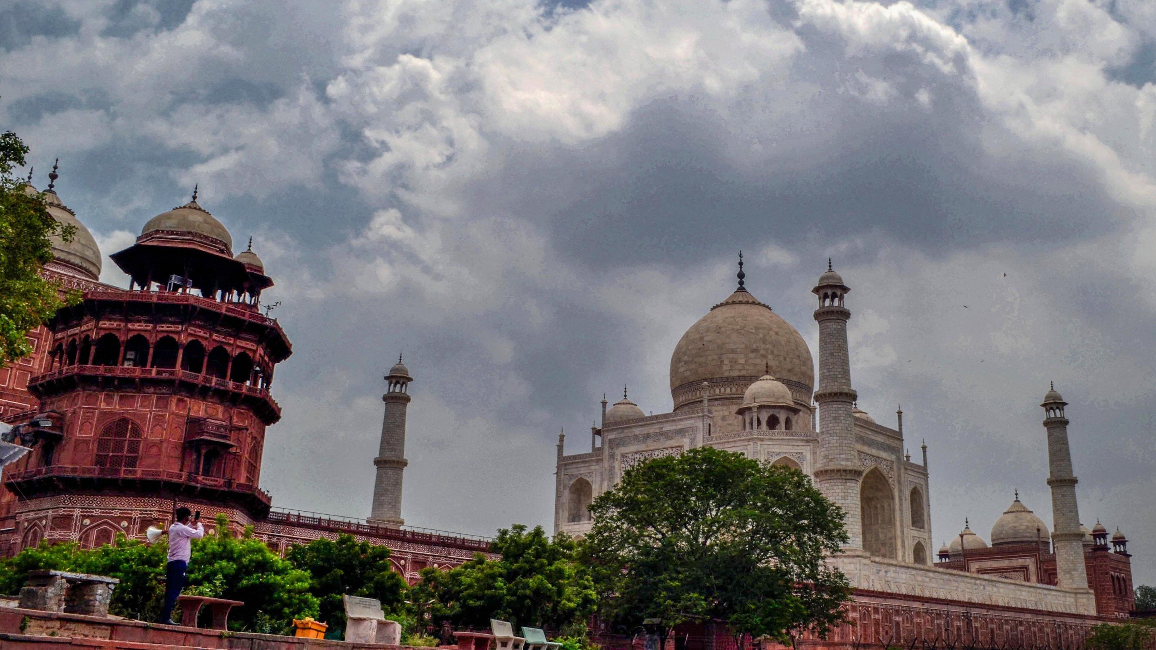 A view of the Taj Mahal in Agra. Credit: PTI File Photo