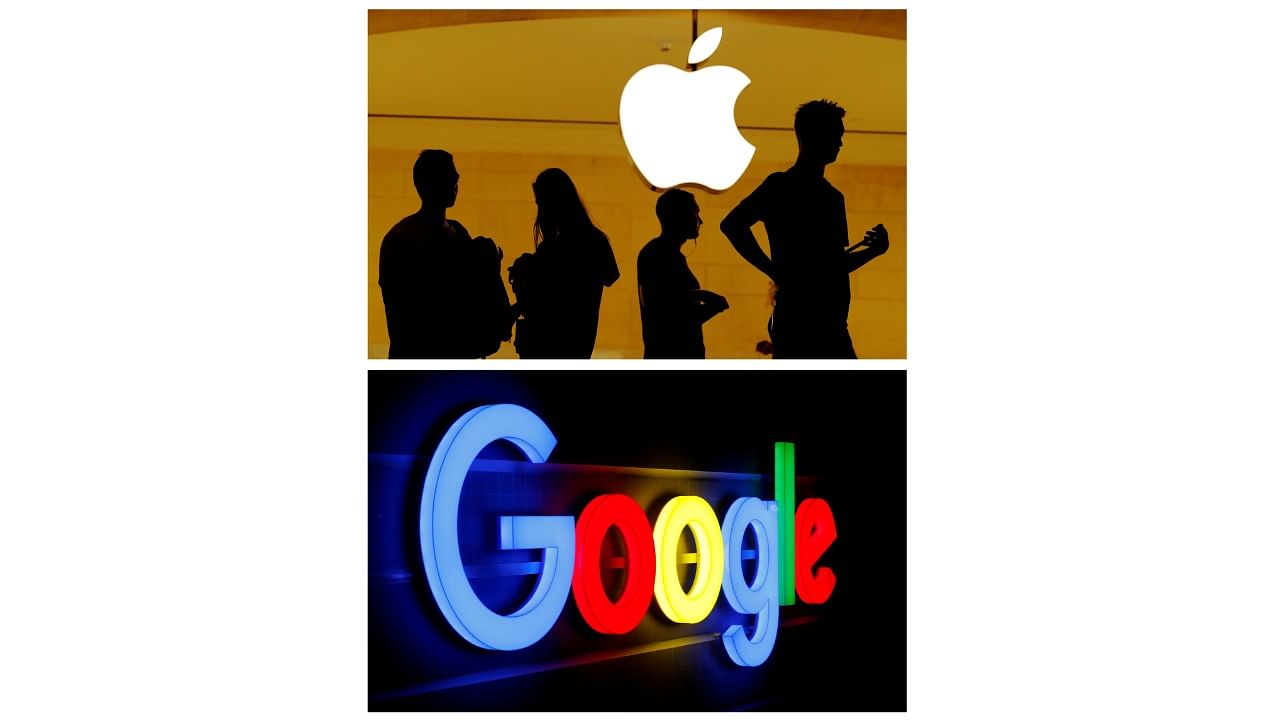 The Competition and Markets Authority on Tuesday opened a market study of Apple's iOS, App Store and Safari browser and Google's Android, Play Store and Chrome browser. Credit: Reuters File Photo