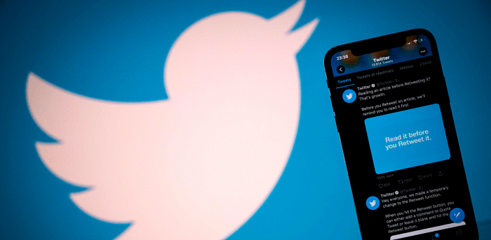 A Twitter spokesperson on Tuesday said the company continues to make every effort to comply with the new guidelines. Credit: AFP Photo