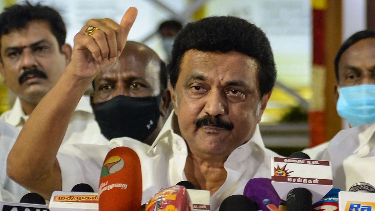 Tamil Nadu Chief Minister MK Stalin. Credit: AFP Photo