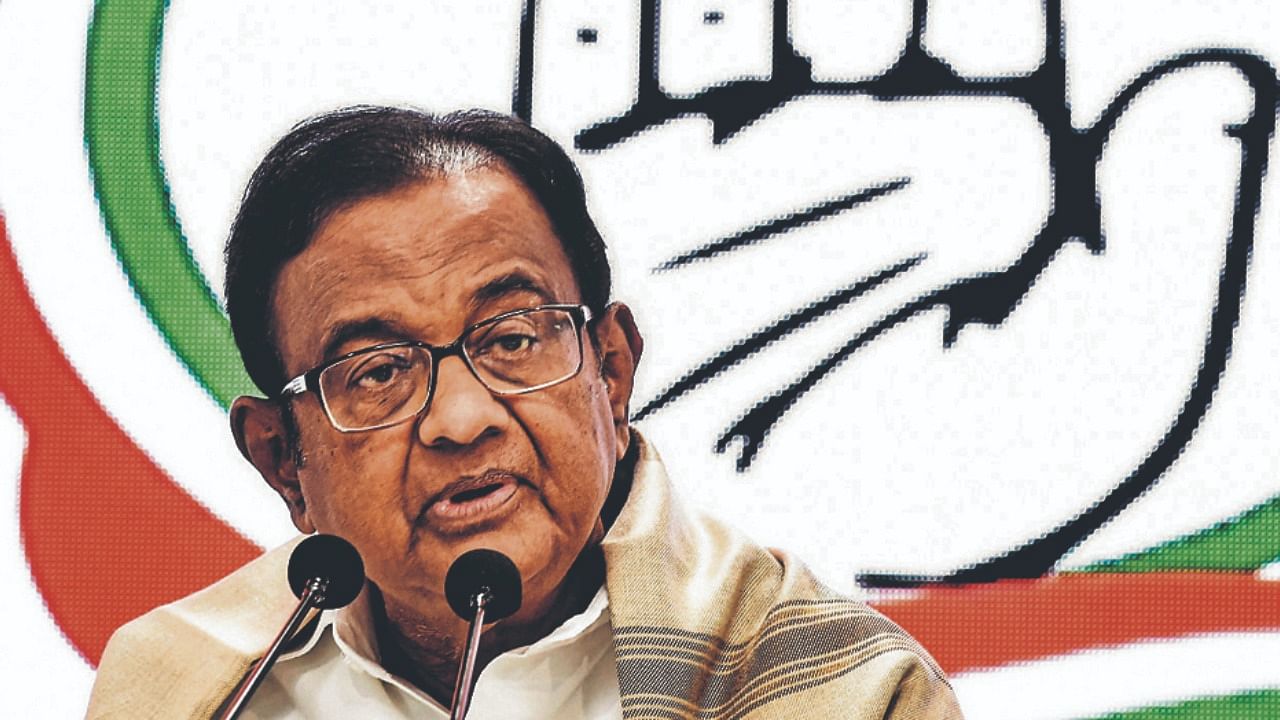 Chidambaram said he has gathered data about GST dues from three states. Credit: PTI File Photo