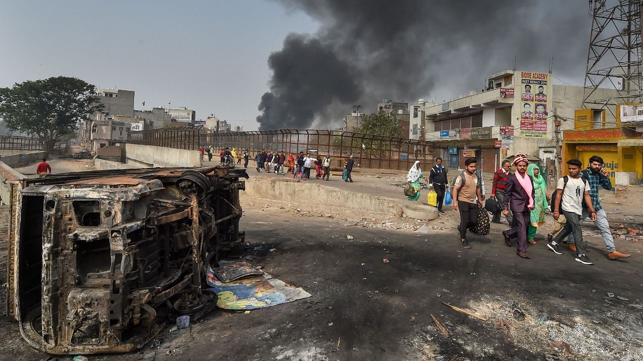 At least 22 people have lost their lives in the communal violence over the amended citizenship law as police struggled to check the rioters who ran amok on streets, burning and looting shops, pelting stones and thrashing people. Credit: PTI File Photo