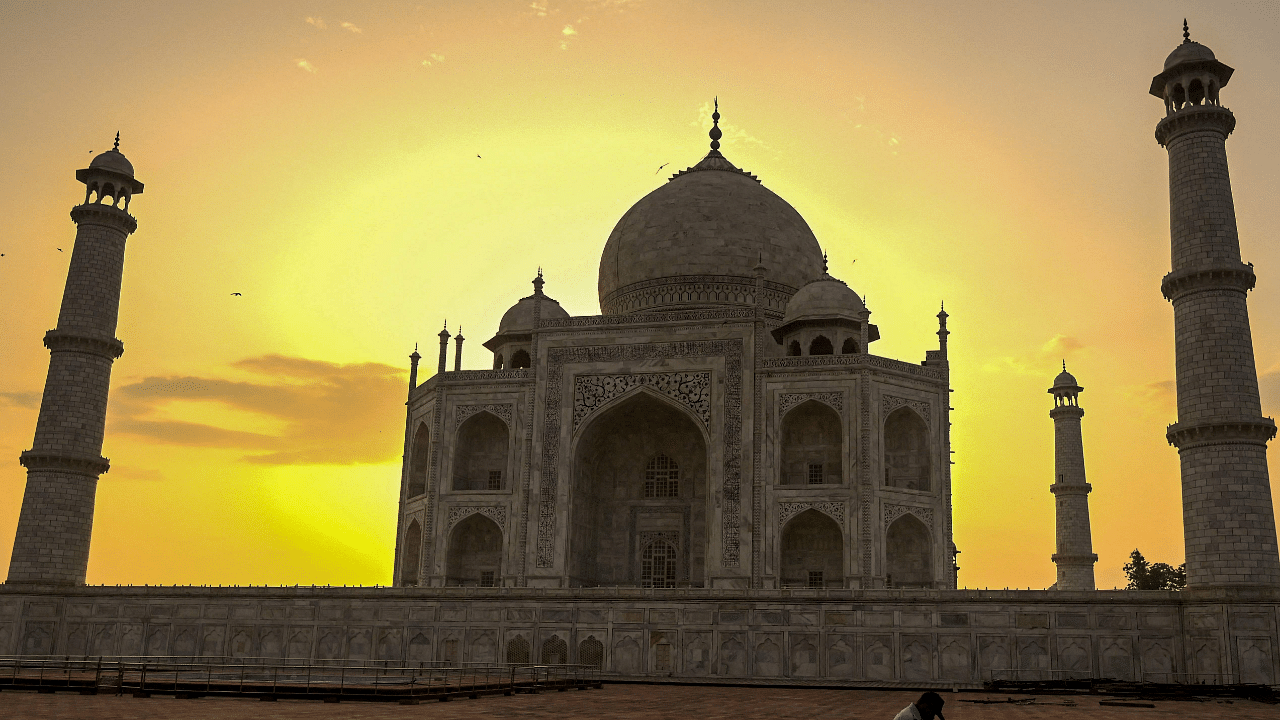 The 17th-century monument of love built by Mughal emperor Shah Jahan was shut in March last year, reopened in September and closed again in April. Credit: AFP Photo