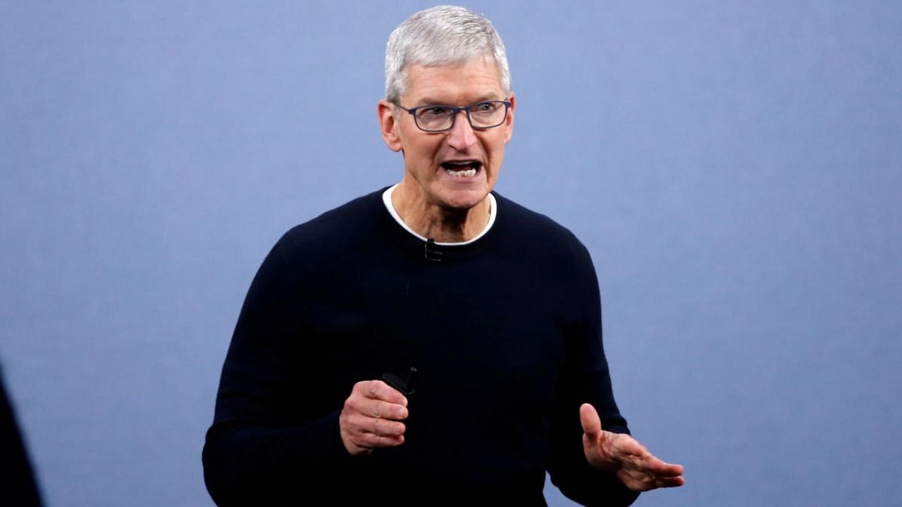 Apple CEO Tim Cook. Credi: Reuters Photo 
