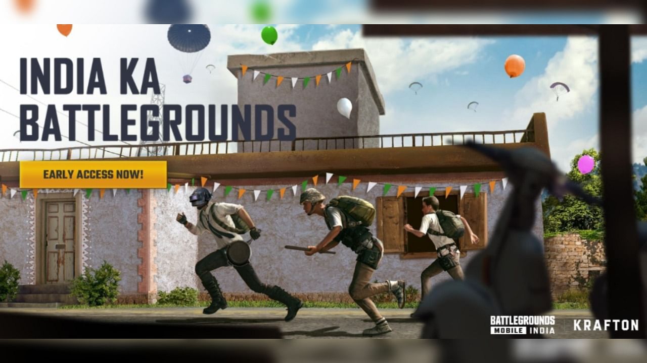 Early access to Battlegrounds Mobile India is now available on Play Store. Credit: Krafton Corp.
