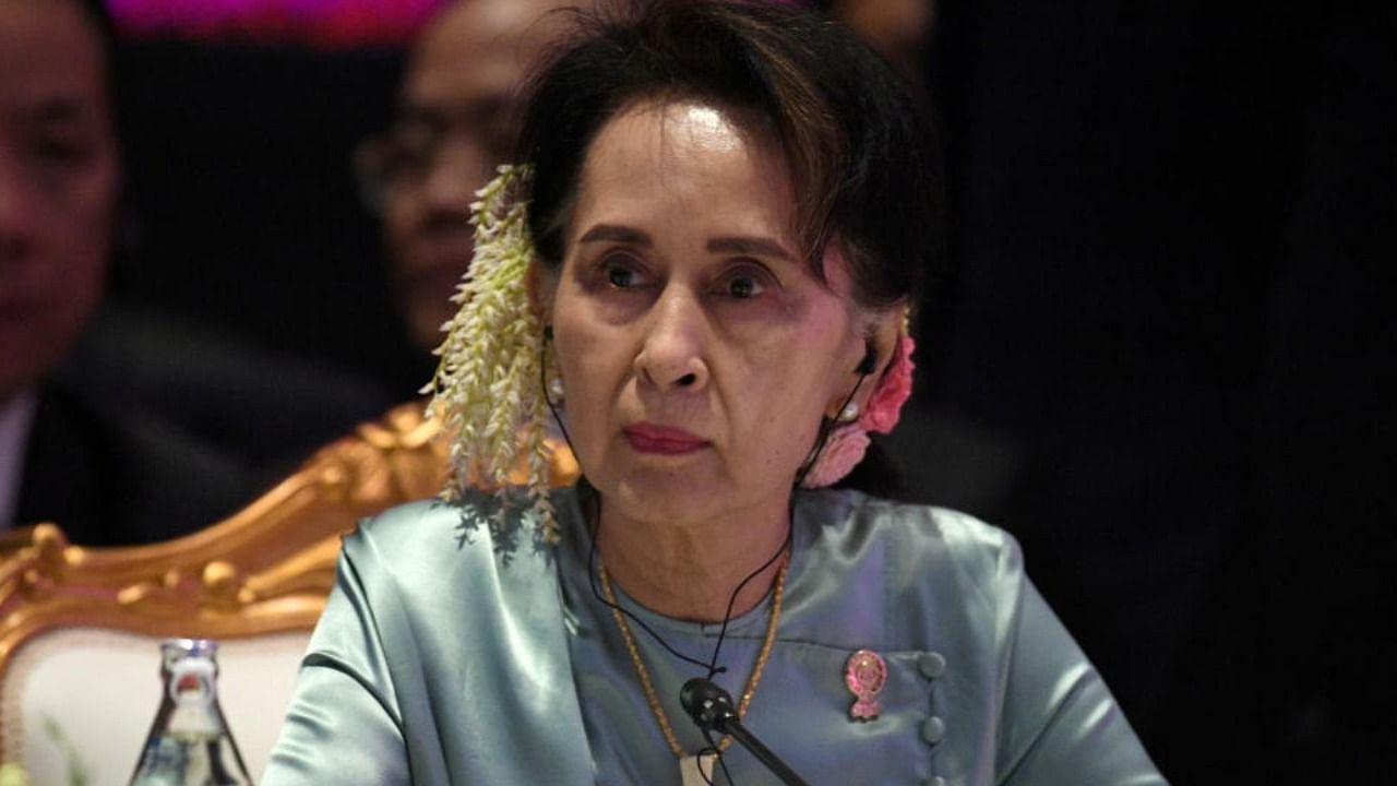 Myanmar leader Aung San Suu Kyi. Credit: Reuters Photo