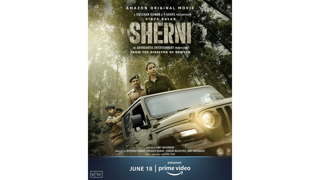 The official poster of 'Sherni'. Credit: IMDb