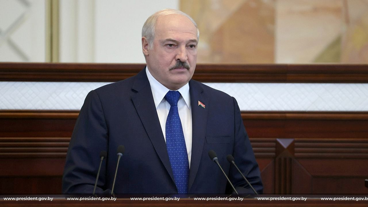 Belarus President Alexander Lukashenko. Credit: Reuters File Photo
