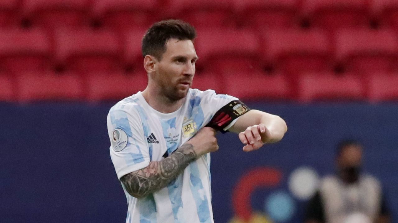 Messi played a key role in Argentina's 1-1 draw with Chile. Credit: Reuters Photo